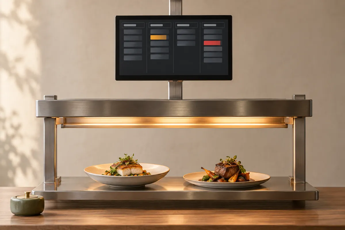 Full-service restaurants: At the pass