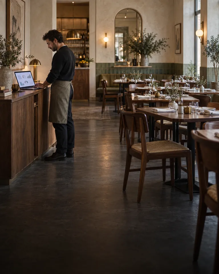 Small groups: One menu across sites, with prices that differ by site.